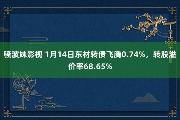 骚波妹影视 1月14日东材转债飞腾0.74%，转股溢价率68.65%
